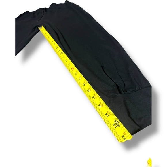 Amazon Basics Women's Black Drawstring Waist Simple Comfy Jogger Pants - Picture 10 of 11